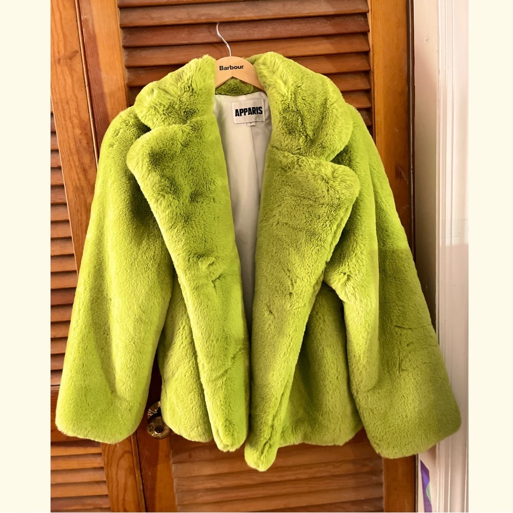 APPARIS Manon Neon Green, Size Small LIKE NEW